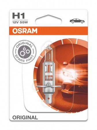Osram 64150-01B, 12V, 55W, H1, P14.5s, Original Line, stk